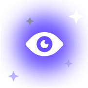 Direct eye contact with the camera